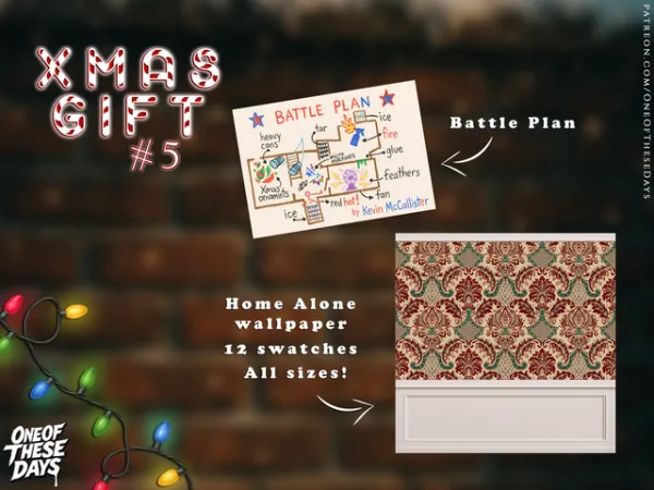 OOTD - BuildBuy - XMAS GIFT #5 - Home Alone mini set