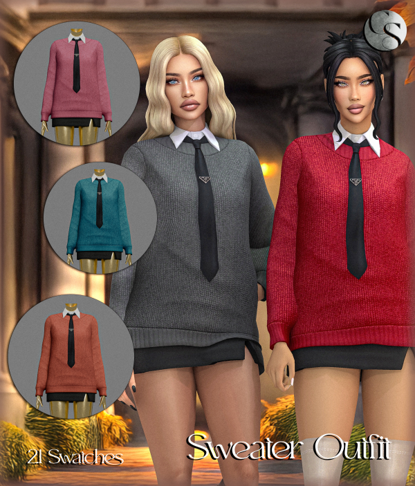 Mix CAMUFLAJE Autum Edit '25 Collection by simsfinds - The Sims 4 Custom Content