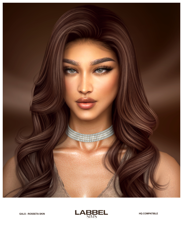 Alpha ROSSETA SKIN by simsfinds - The Sims 4 Custom Content