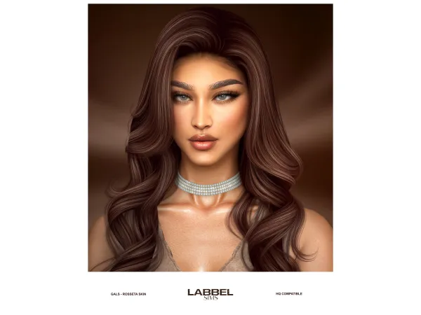 Alpha ROSSETA SKIN by LabbelSims - The Sims 4 Custom Content