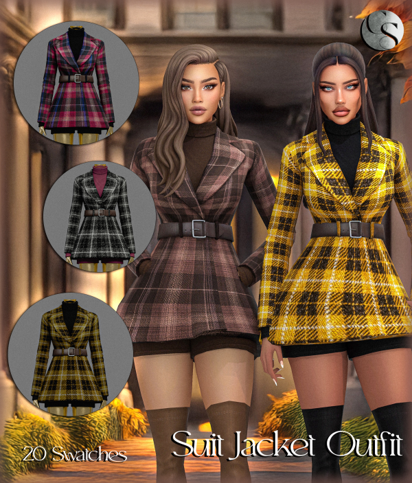 Mix CAMUFLAJE Autum Edit '25 Collection by simsfinds - The Sims 4 Custom Content