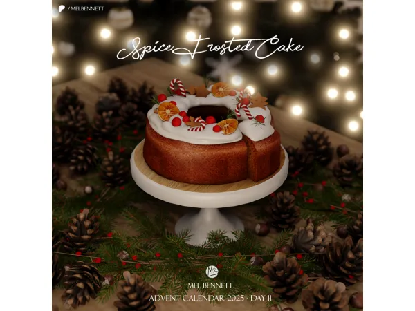 Advent Calendar 2025 - Day 11 - Spice Frosted Cake