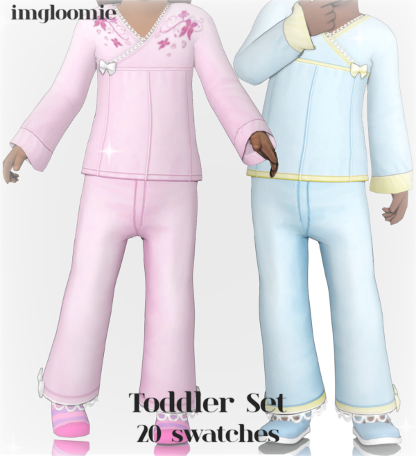 Maxis Match TODDLER SET by simsfinds - The Sims 4 Custom Content