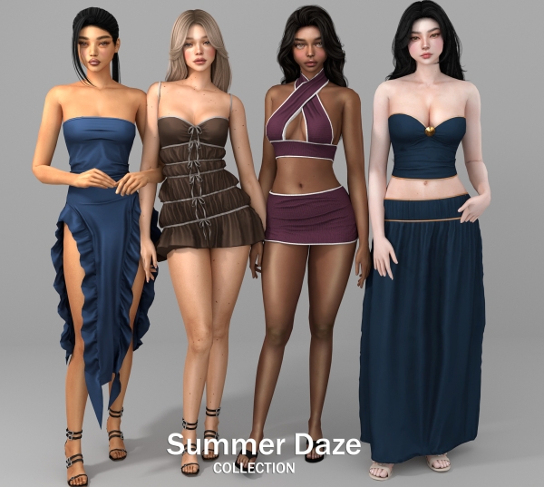 Alpha Summer Daze Collection by unknown66irl - The Sims 4 Custom Content