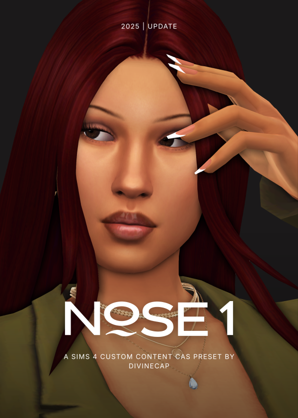 Mix CAS PRESET NOSE 1 by simsfinds - The Sims 4 Custom Content