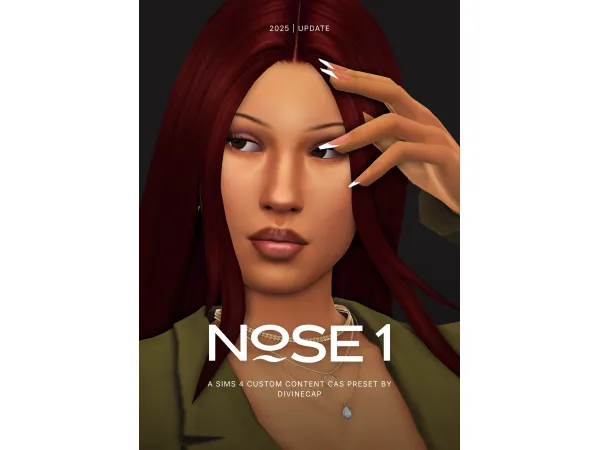 Mix CAS PRESET NOSE 1 by divinecap - The Sims 4 Custom Content