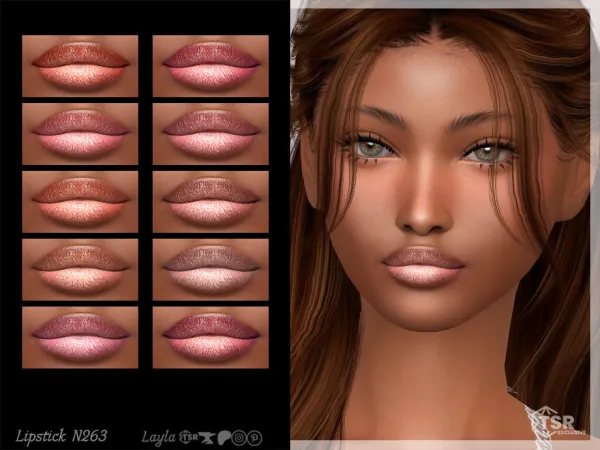 Alpha tsr Lipstick N263 - The Sims 4 Custom Content