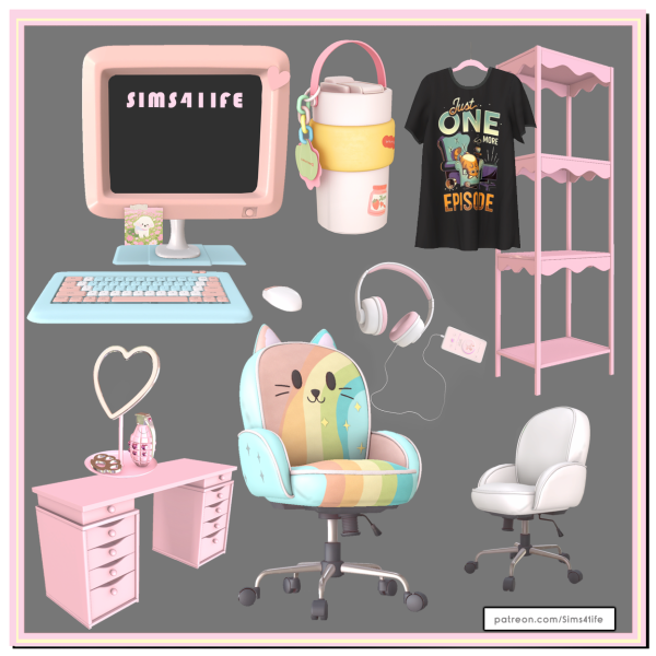 Maxis Match Emma set by simsfinds - The Sims 4 Custom Content