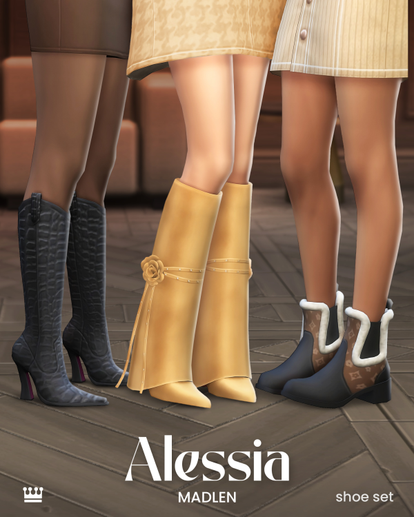 Maxis Match Alessia by simsfinds - The Sims 4 Custom Content