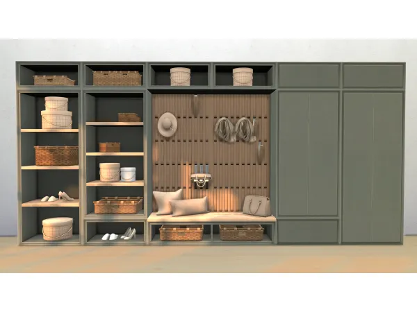 Maxis Match Entryway Set - The Sims 4 Custom Content