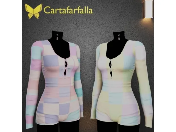 Alpha Cartafarfalla Mosaelle - The Sims 4 custom content