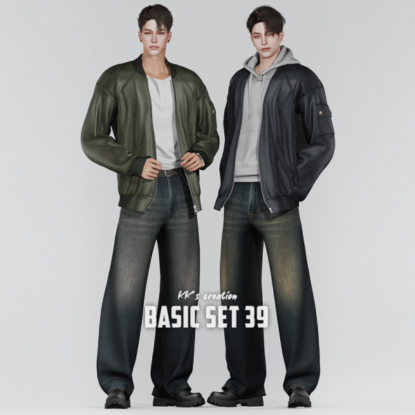 Alpha [KK] Basic set 39 by simsfinds - The Sims 4 Custom Content
