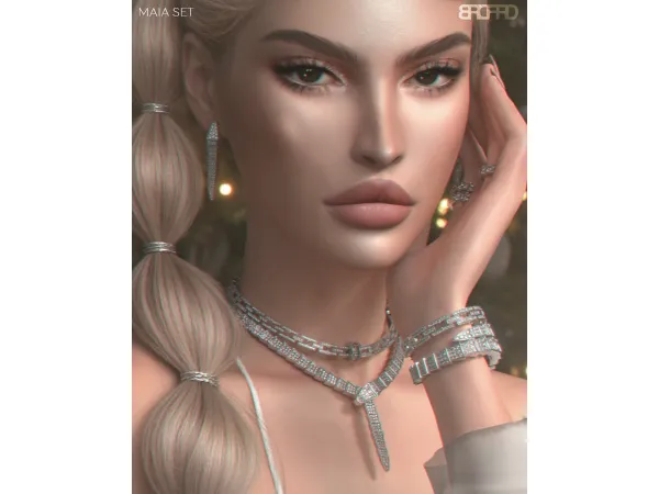 Alpha MAIA SET by bradfordsims - The Sims 4 Custom Content