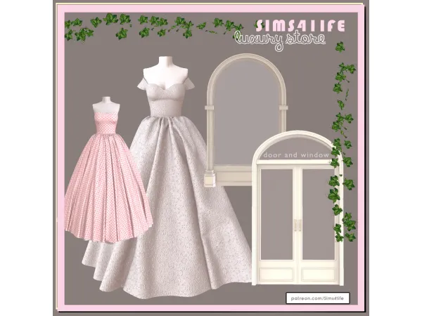 Mix Luxury store by Sims41ife - The Sims 4 Custom Content