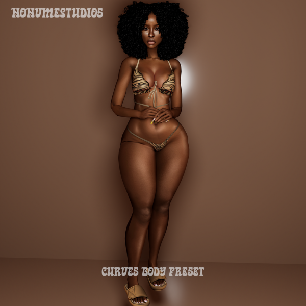 Mix Curves Body Preset by simsfinds - The Sims 4 Custom Content