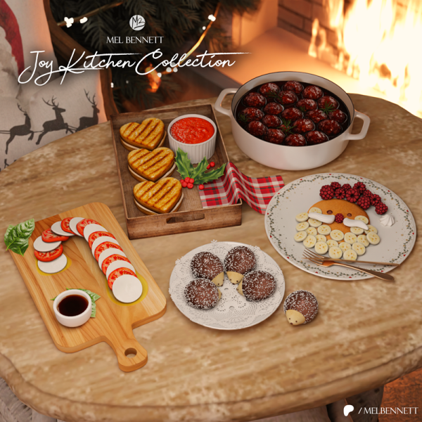 Mix Joy Kitchen Collection by melbennett - The Sims 4 Custom Content