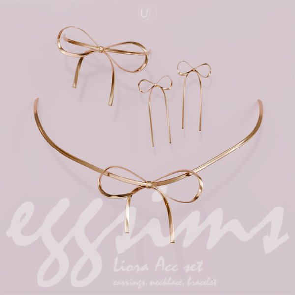 Alpha Liora Acc set by simsfinds - The Sims 4 Custom Content