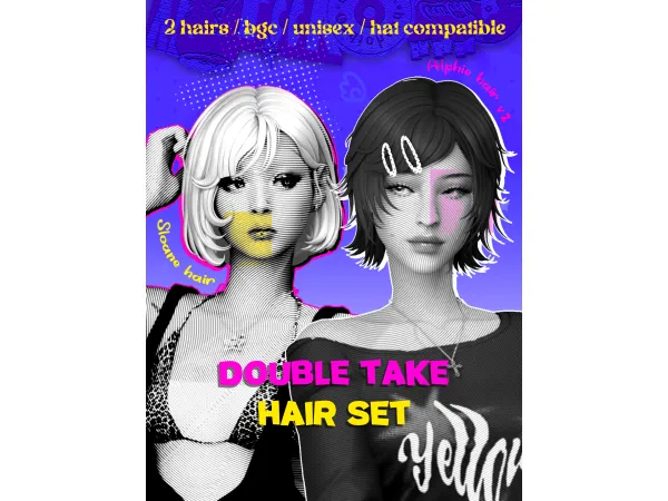 Double Take Hair Set by wotunciba