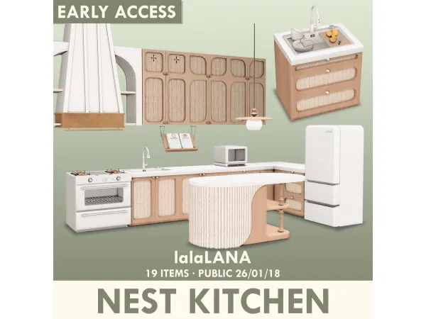 [LANA] Nest Collection (Kitchen PART)