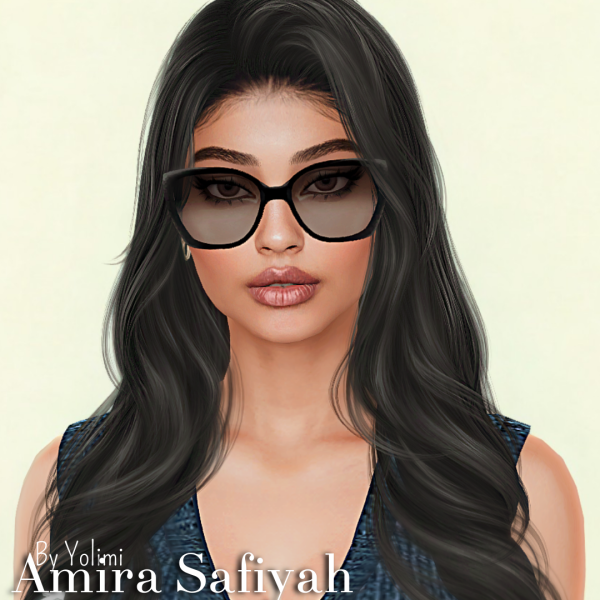 Alpha 💎 Amira Safiyah The Elegant Force - The Sims 4 custom content