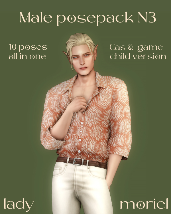 Mix Male posepack N3 by simsfinds - The Sims 4 Custom Content