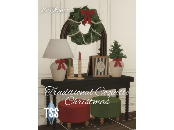 Traditional Coquette Christmas Set by TheSouthernSimmer