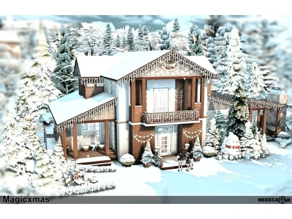 Maxis Match Magicxmas - The Sims 4 Custom Content