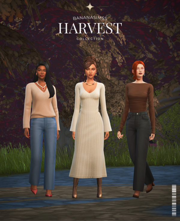 Maxis Match Harvest Collection by simsfinds - The Sims 4 Custom Content