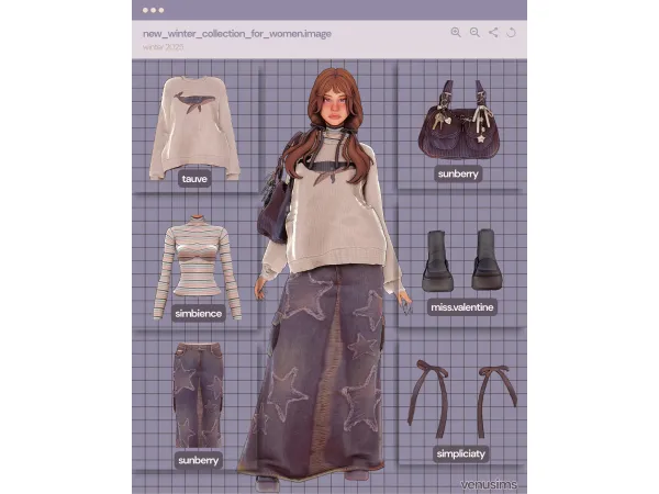 winter lookbook by venvsims