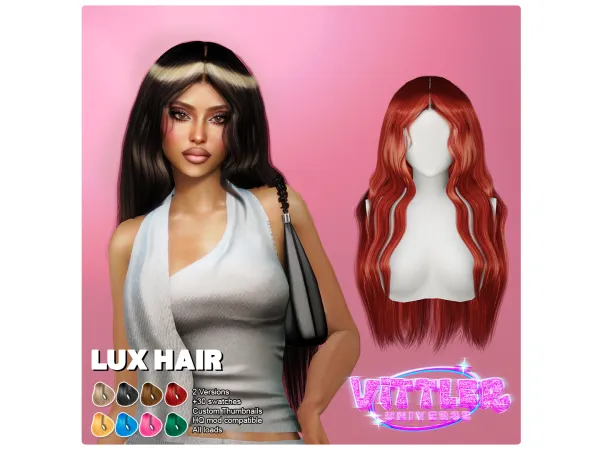 Lux Female Hair By VittlerUniverse