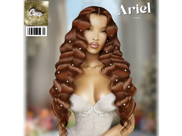 Ariel Hair by cecesimsxo