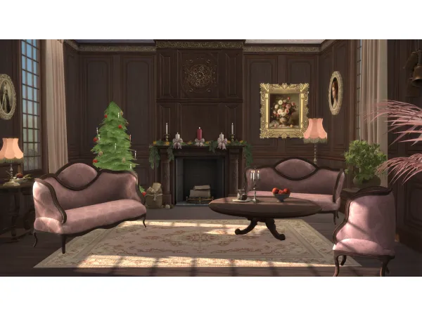 Christmas Past Wood Panel