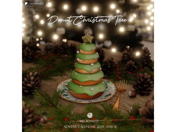 Advent Calendar 2025 - Day 21 - Donut Christmas Tree