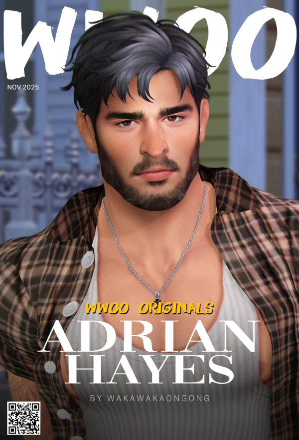 Maxis Match [WWOO] ADRIAN HAYES by simsfinds - The Sims 4 Custom Content
