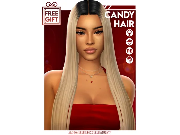 Candy Hair | Free Gift by aharris00britney