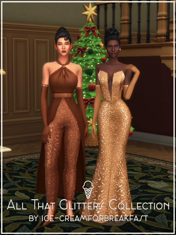 Maxis Match All That Glitters Collection by simsfinds - The Sims 4 Custom Content