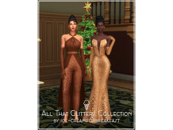 Maxis Match All That Glitters Collection by icecreamforbreakfast - The Sims 4 Custom Content