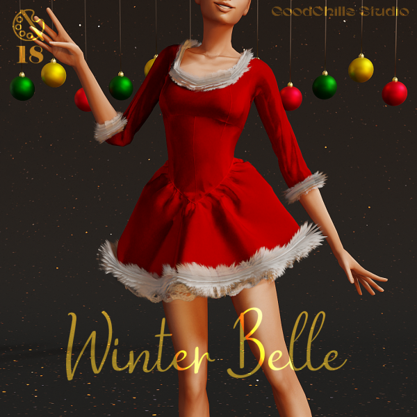 Mix GCS December's 2025 by goodchillsstudio - The Sims 4 Custom Content