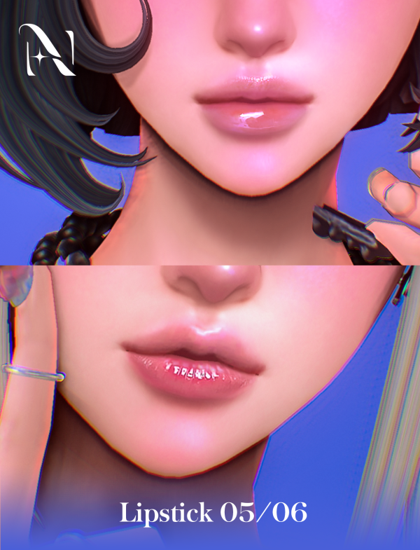 Mix 20251218 Makeup set by simsfinds - The Sims 4 Custom Content