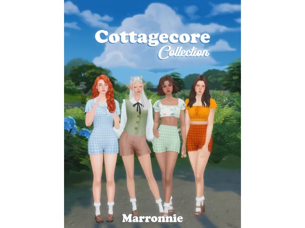 Maxis Match Cottagecore Collection - The Sims 4 Custom Content
