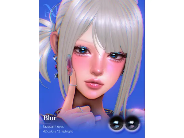 Mix 20251218 Makeup set by NthngNthng - The Sims 4 Custom Content