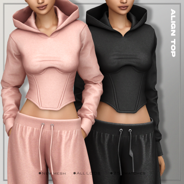 Alpha Belaloallure_Aera collection by simsfinds - The Sims 4 Custom Content