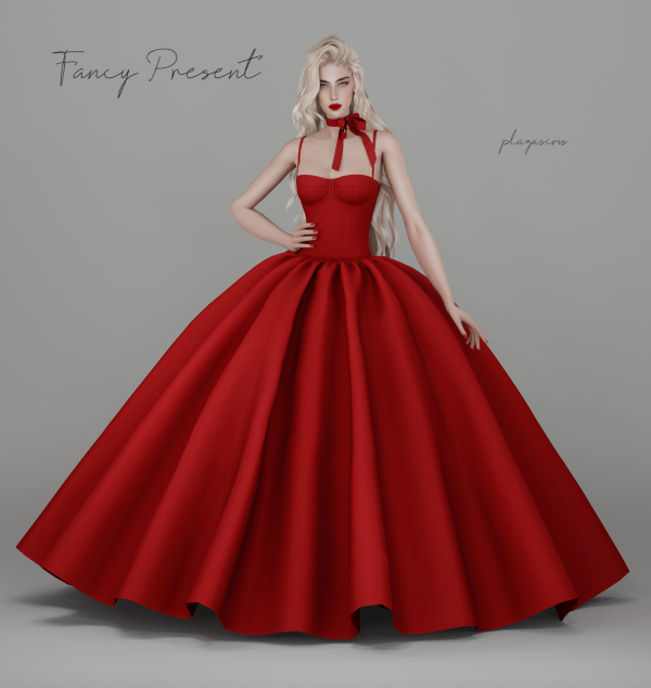 Alpha Fancy Present by simsfinds - The Sims 4 Custom Content