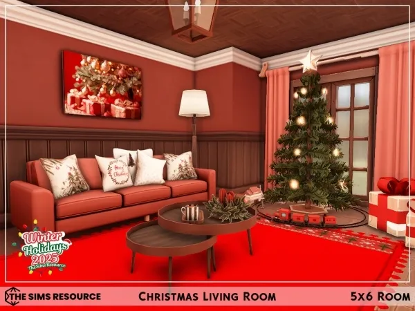 Christmas Living Room