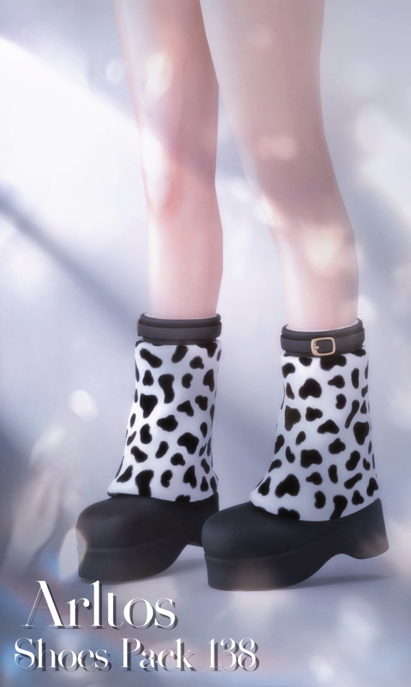 Alpha Shoes Pack 138 by simsfinds - The Sims 4 Custom Content