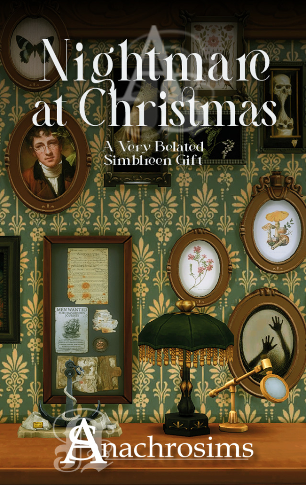 Maxis Match NIGHTMARE AT CHRISTMAS A BELATED SIMBLREEN GIFT by simsfinds - The Sims 4 Custom Content