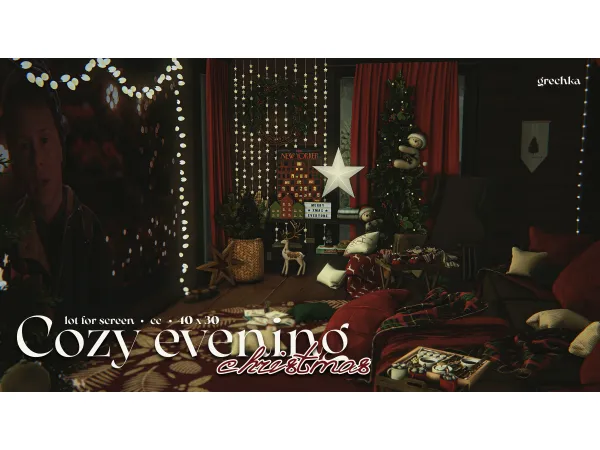 Cozy christmas evening by grechka