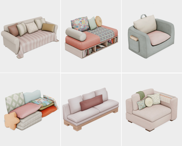 Maxis Match cozy seating sims 4 finds by simsfinds - The Sims 4 Custom Content