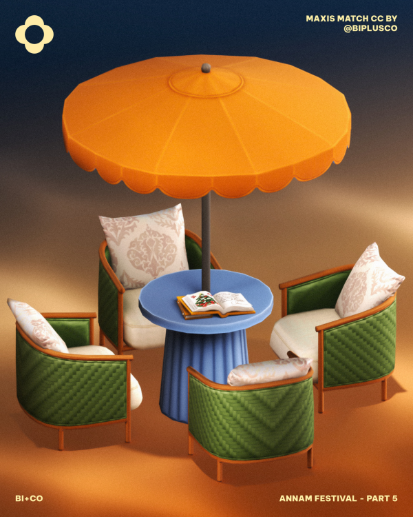 Maxis Match Annam Festival Part 5 by simsfinds - The Sims 4 Custom Content