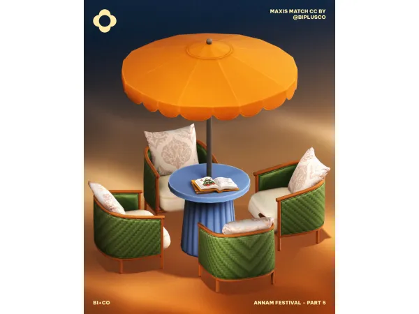 Maxis Match Annam Festival Part 5 by BIplusCO - The Sims 4 custom content